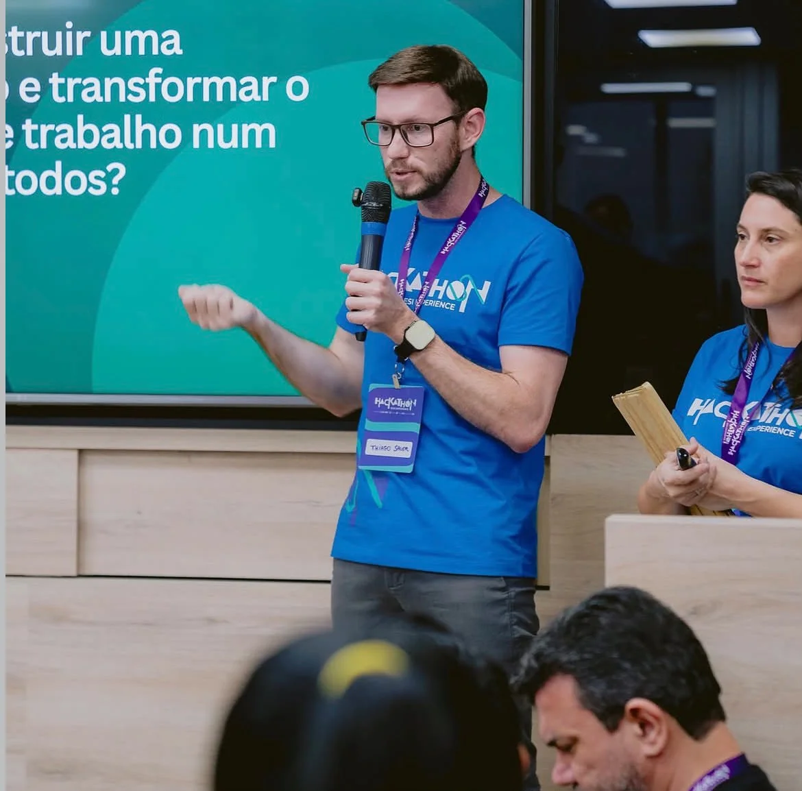Apresentação de proposta no Hackathon SESI Experience
